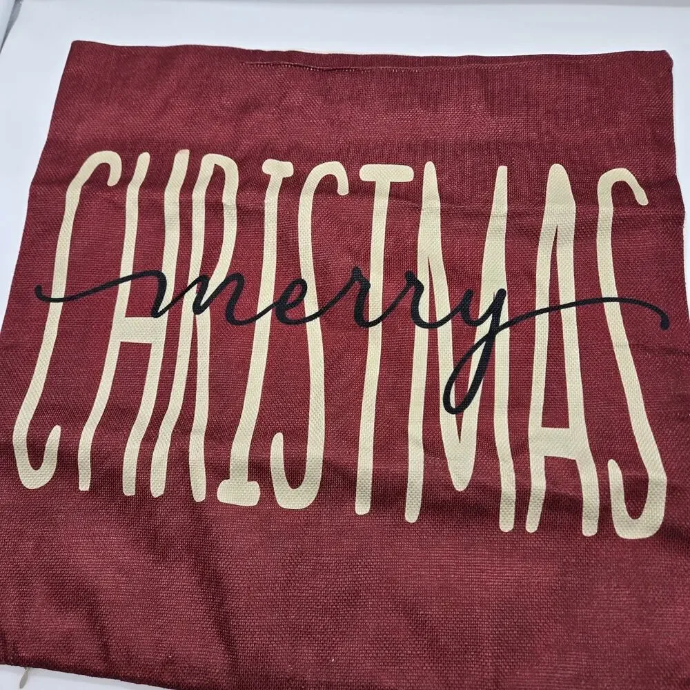 FARMHOUSE HOLIDAY Pillow Covers 17×17
